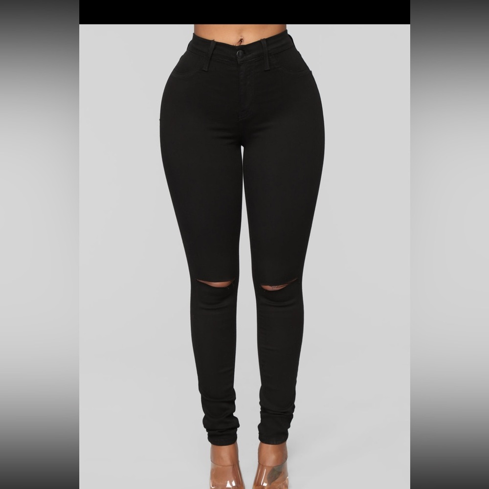 Black canopy jeans - size 5
